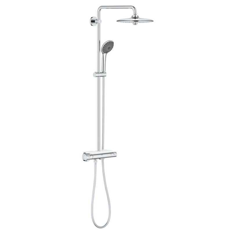 Zestaw prysznicowy natynkowy GROHE Vitalio Joy 260 26403001 z deszczownicą Chrom