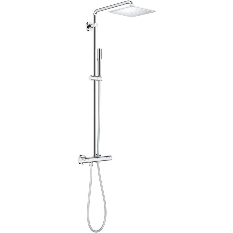 Zestaw prysznicowy natynkowy GROHE Vitalio Joy System 230 26365000 Chrom