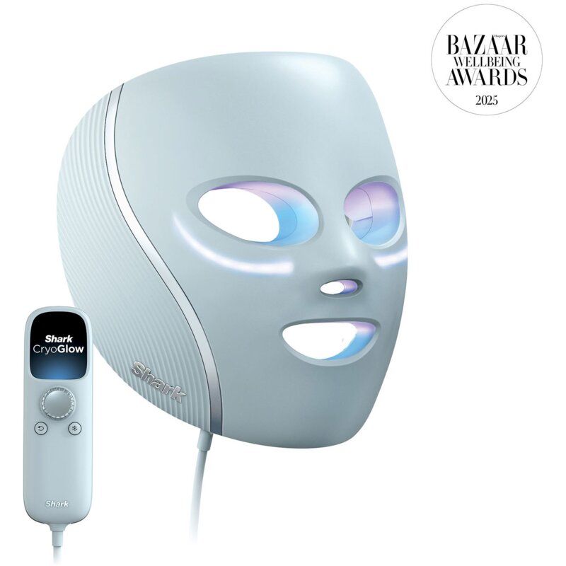 Maska LED do twarzy SHARK FW312EU Cryo Glow Biały