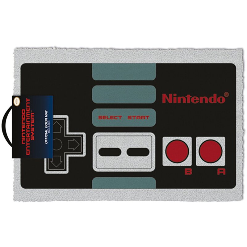 Pyramid Coir Doormat Nintendo NES Controller