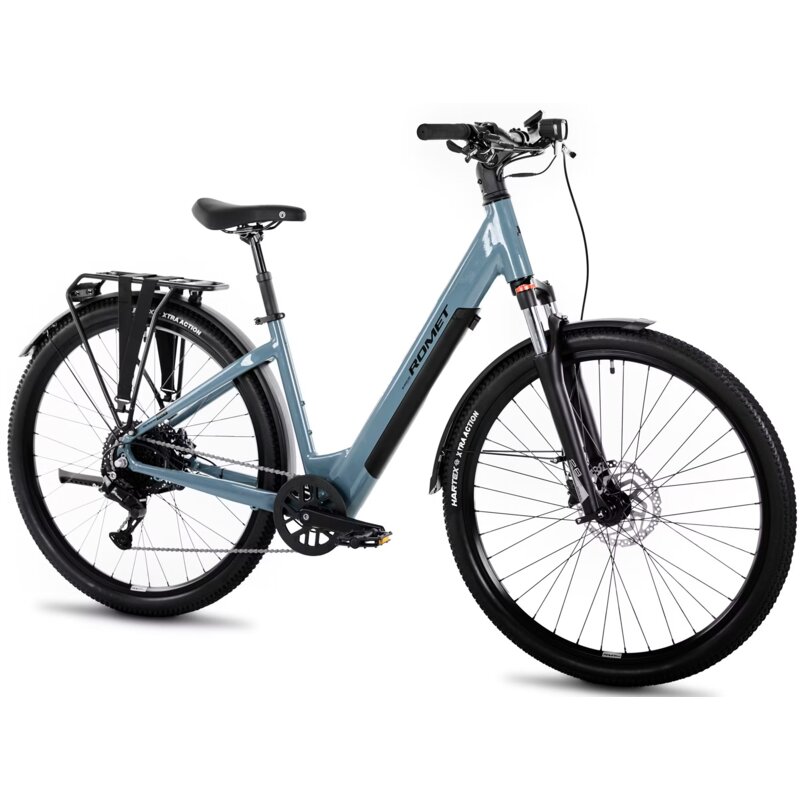 Rower elektryczny ROMET E-Modeco SUV 1.0 AN U19 28 cali Szary