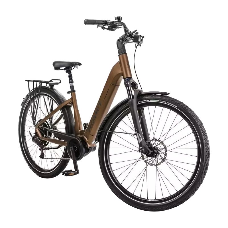 Rower elektryczny ROMET E-Modeco URB 2.0 U17 28 cali Brązowo-czarny