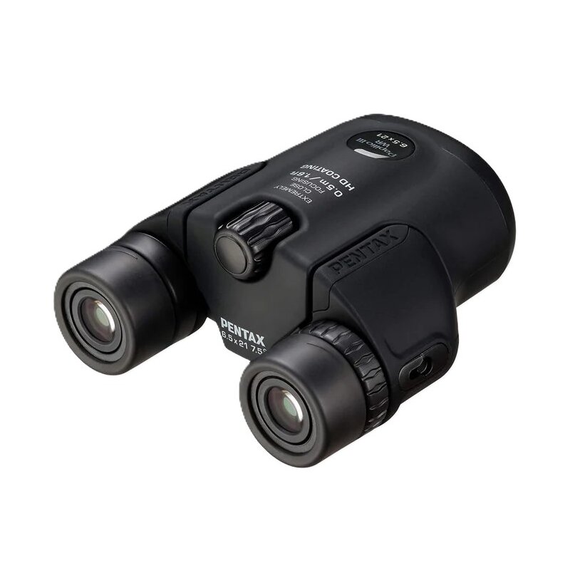 Lornetka PENTAX PAPILIO III 8.5 x 21 WR Czarny, 8.5-krotne zbliżenie, soczewki asferyczne, makro od 0,5m