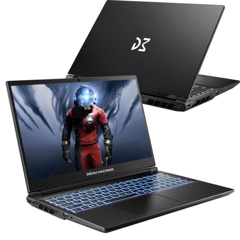 Laptop DREAMMACHINES RG5060-15PL31 15.6” 165Hz i9-14900HX 32GB RAM 2TB SSD GeForce RTX5060 DLSS 4