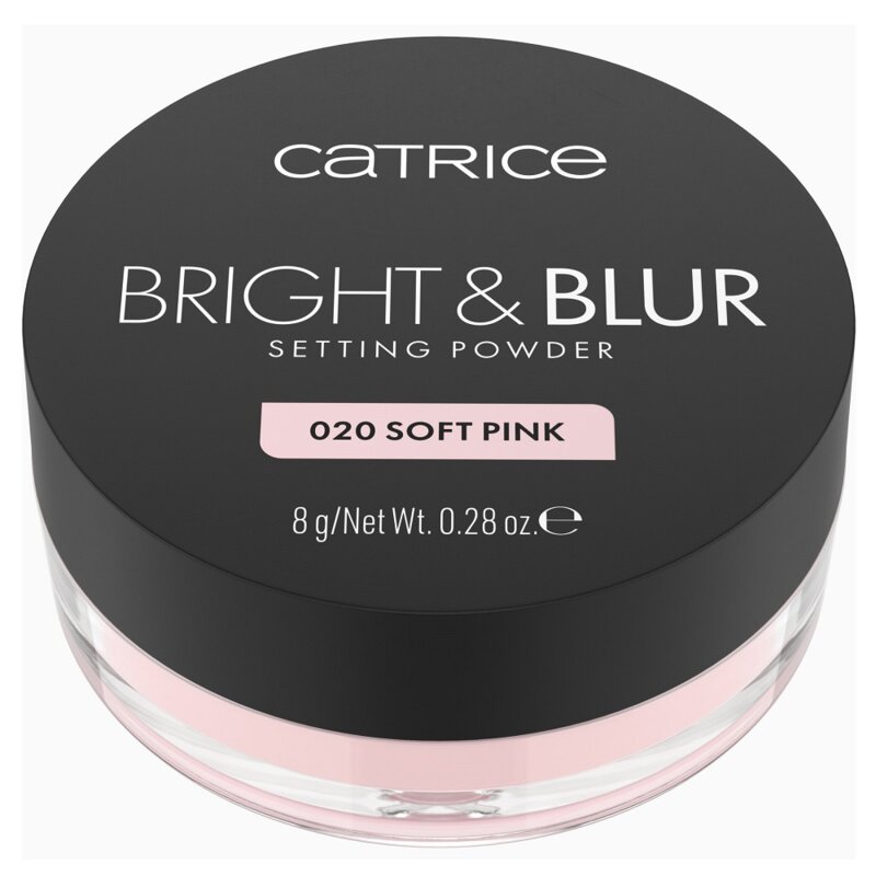 Bright & Blur Setting Powder puder utrwalający 020 Soft Pink 8g