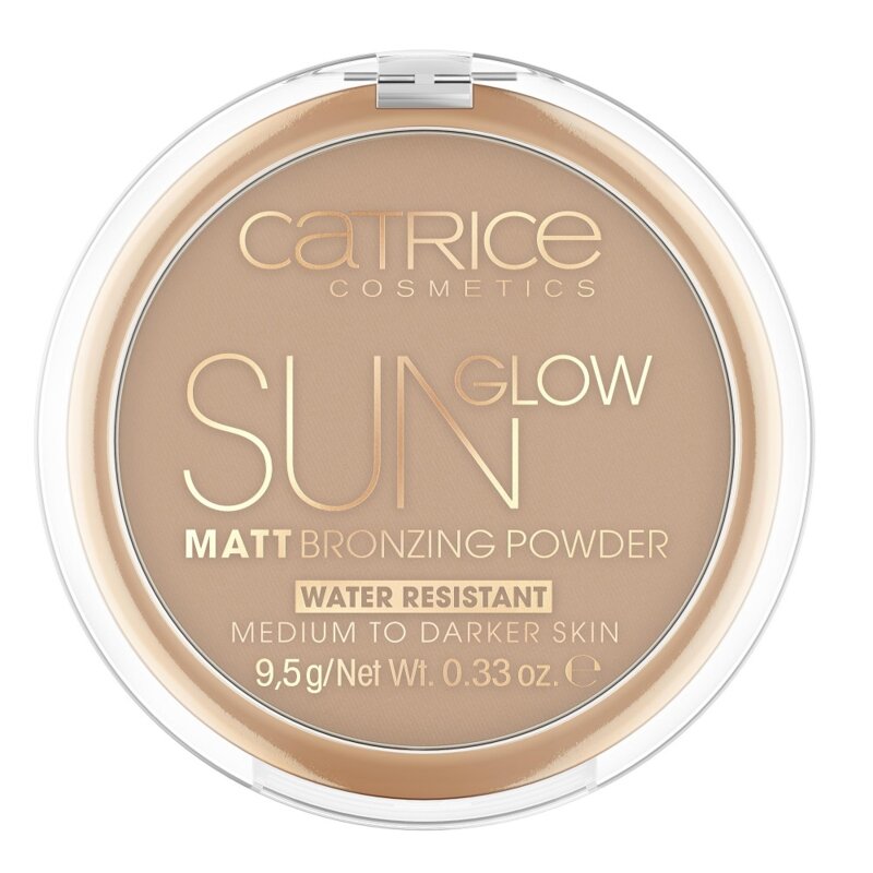 Sun Glow Matt Bronzing Powder puder brązujący 035 Universal Bronze 9.5g