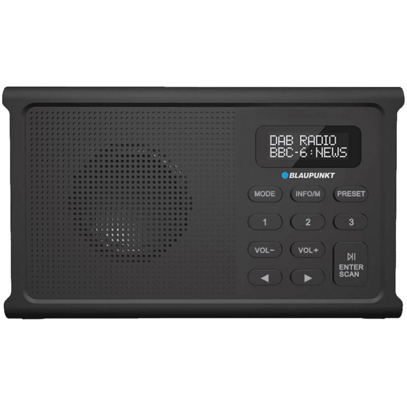 Blaupunkt DR3BK Radio FM, DAB+ Bluetooth Czarny