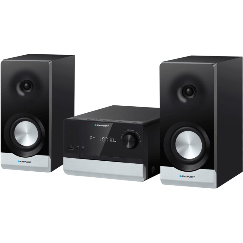 Mikrowieża BLAUPUNKT MS40.2BT, czarny