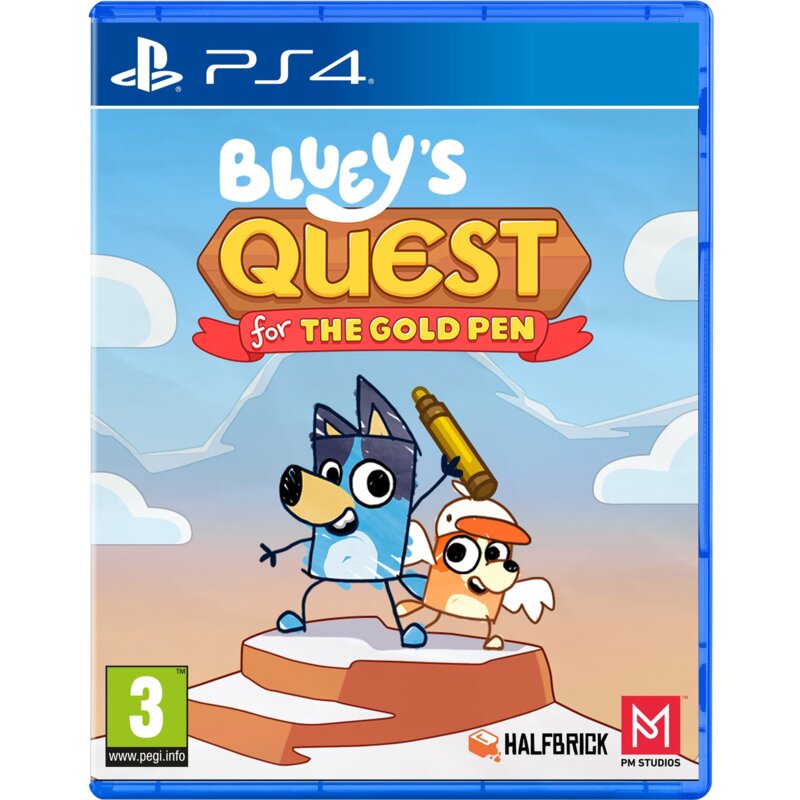 Bluey's Quests for the Gold Pen Gra PS4