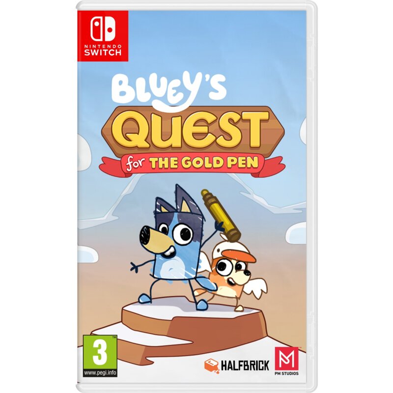 Bluey's Quests for the Gold Pen Gra NINTENDO SWITCH