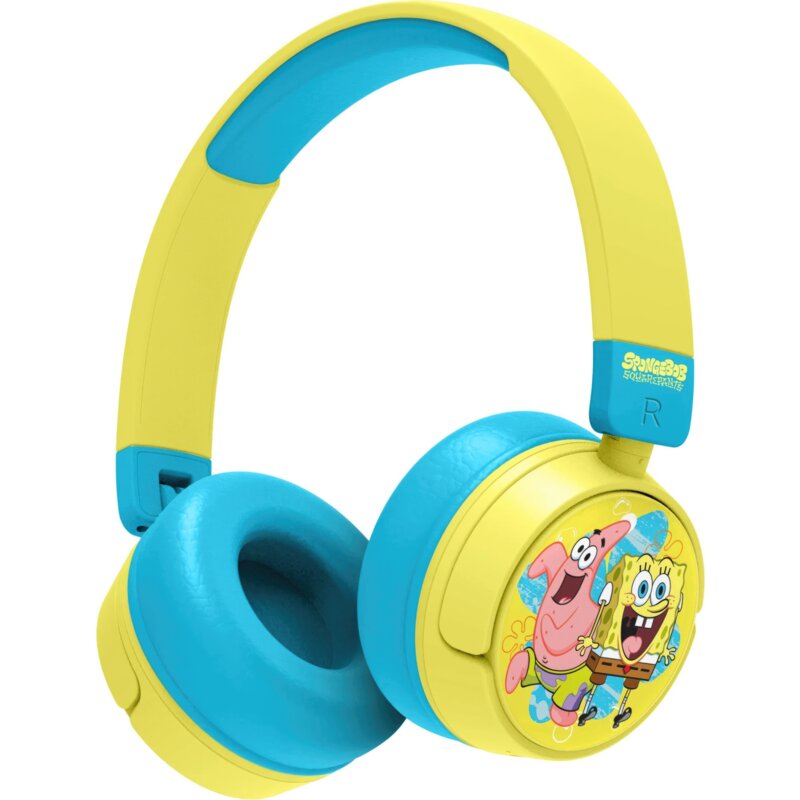 OTL Technologies SpongeBob Kids Wireless Dla Dzieci Nauszne Żółto-zielony
