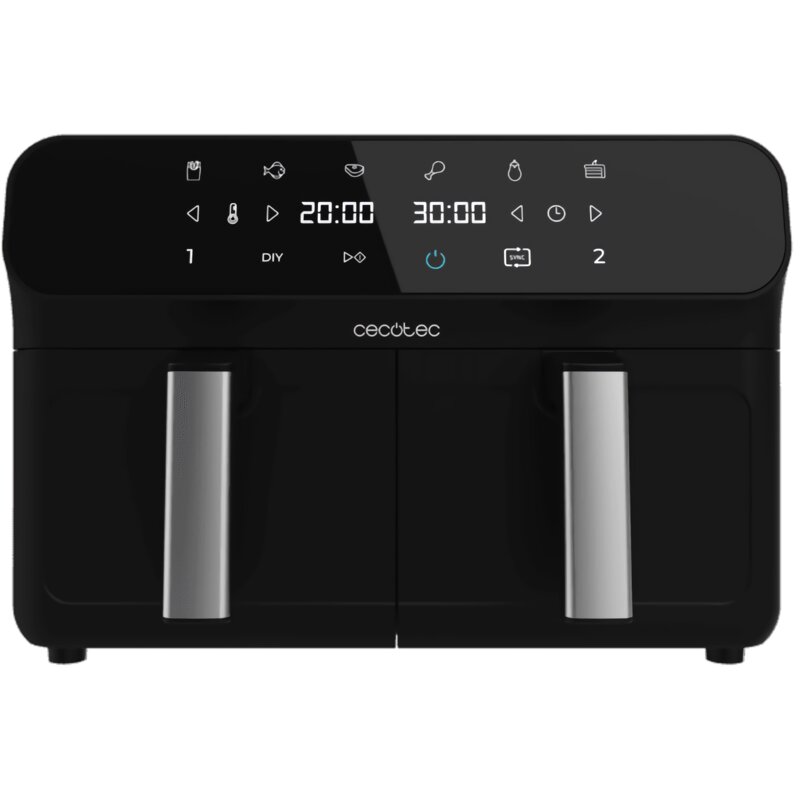 Air Fryer Frytownica CECOTEC Cecotec Cecofry Advance 9000 Window 9l 8 automatycznych programów