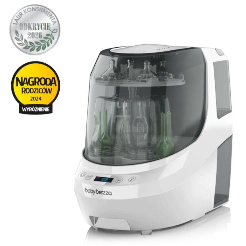 Sterylizator BABY BREZZA Bottle Washer Pro Biały