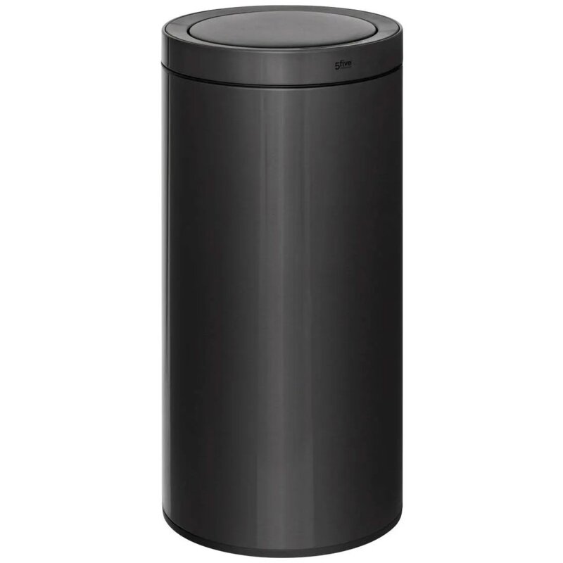Kosz na śmieci bezdotykowy 5FIVE SIMPLY SMART Delta 105524 czujnik otwierania i zamykania 40L Czarny