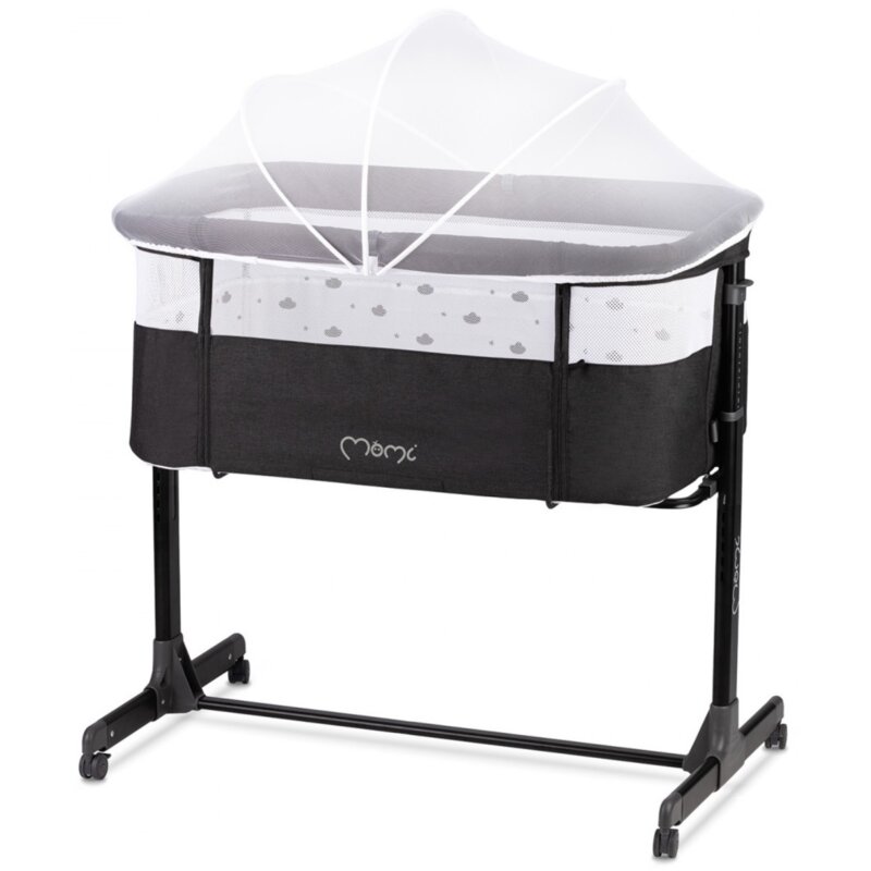 Łóżeczko MOMI Revo 2W1 Ciemnoszary