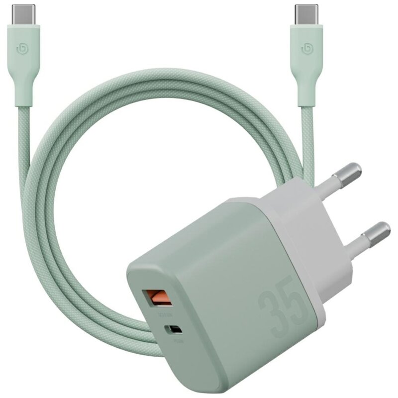 Bazic GoPort Velox Kit 1x USB-C 1x USB-A 35W Zielony