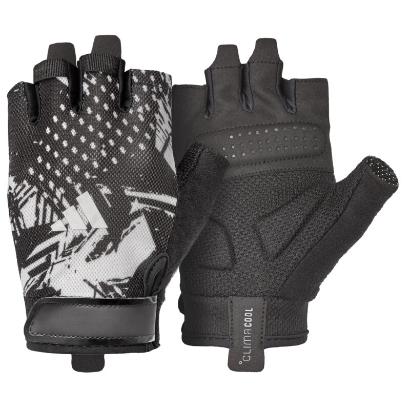 Rękawice treningowe ADIDAS Essential Training (rozmiar L) Czarno-biały