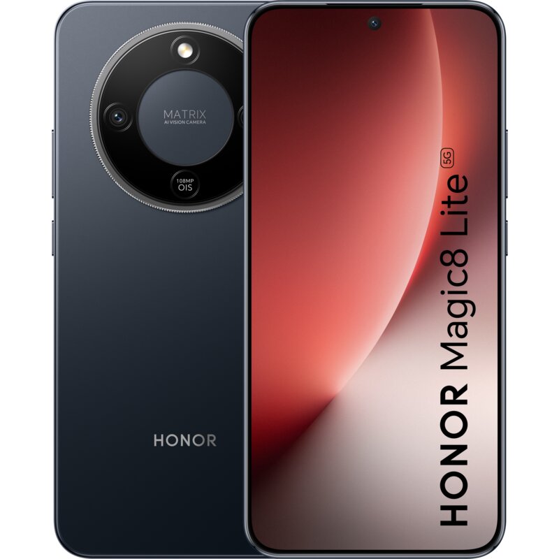 Honor Magic8 Lite 5G 8/256GB 6,79" 108Mpix Czarny