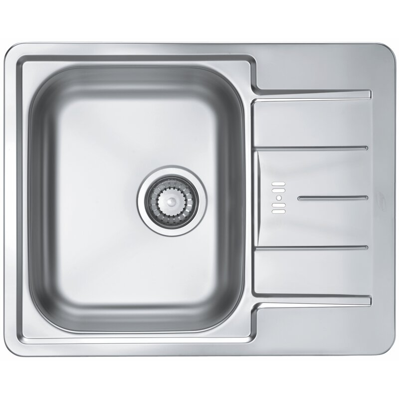 Zlewozmywak jednokomorowy z ociekaczem ALVEUS Line Start 60 1082438K Satyna 50x61.5