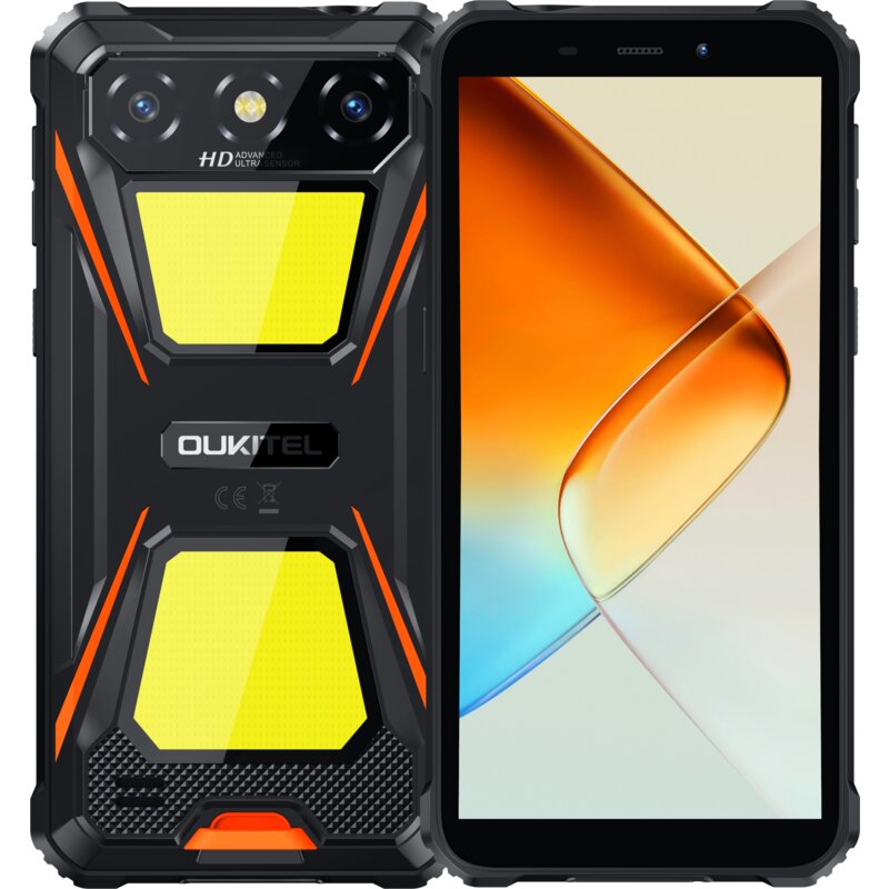 Smartfon OUKITEL G5 4/128GB 6" Pomarańczowy