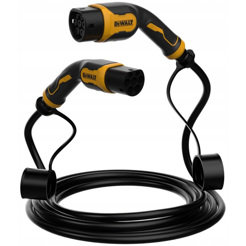 Kabel do ładowania samochodu elektrycznego DEWALT EV DU-73724 typ 2 11kW
