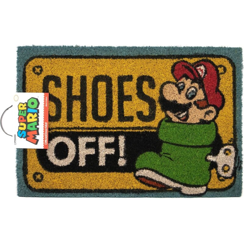 Wycieraczka PYRAMID Super Mario (Shoes Off Colour) 40 x 60 cm