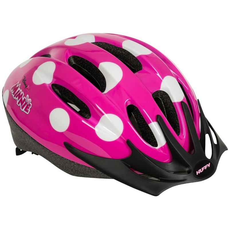 Kask rowerowy HUFFY Myszka Minnie Różowy dla Dzieci (rozmiar S/M)