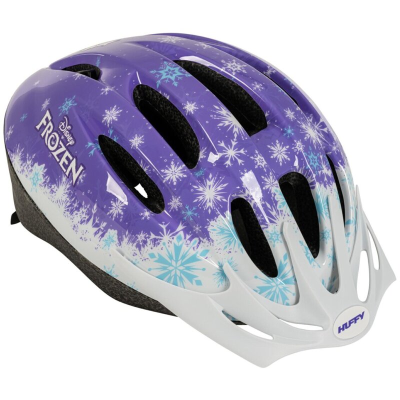 Kask rowerowy HUFFY Kraina Lodu Fioletowy dla Dzieci (rozmiar S/M)