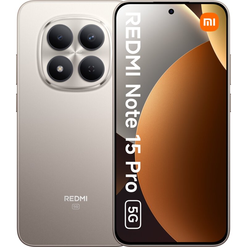 Xiaomi REDMI Note 15 Pro 5G 8/256 GB Brązowy