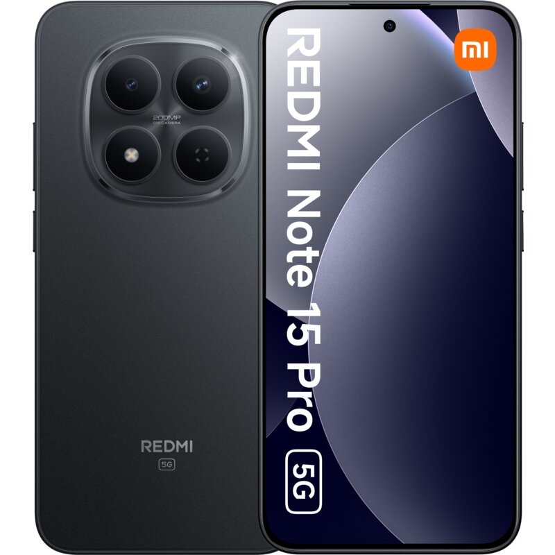 Xiaomi REDMI Note 15 Pro 5G 8/256 GB Czarny
