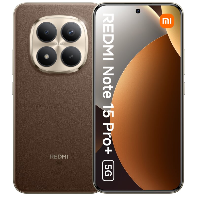 Xiaomi REDMI Note 15 Pro+ 5G 8/256GB 6,83" 120Hz 200Mpix Mocha Brown