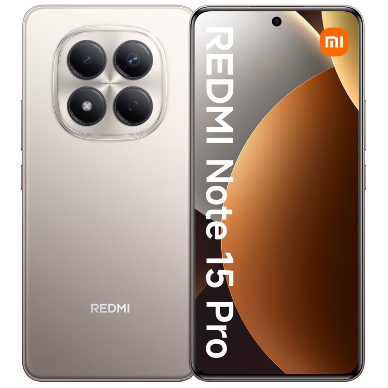 Smartfon XIAOMI Redmi Note 15 Pro 8/256GB 6.77" 120Hz Tytanowy
