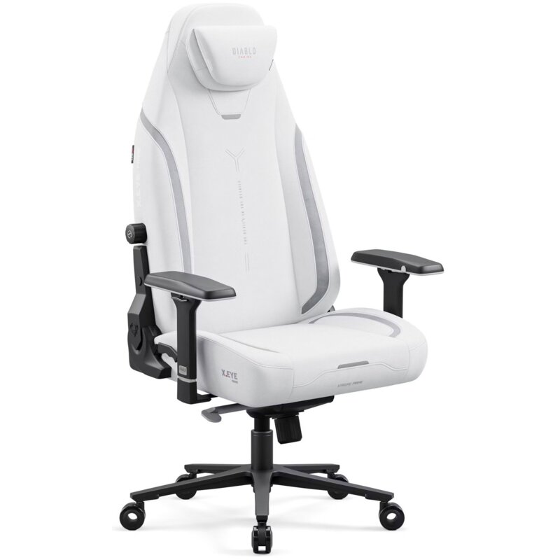 Fotel gamingowy DIABLO CHAIRS X-Eye Prime Normal Size Biały