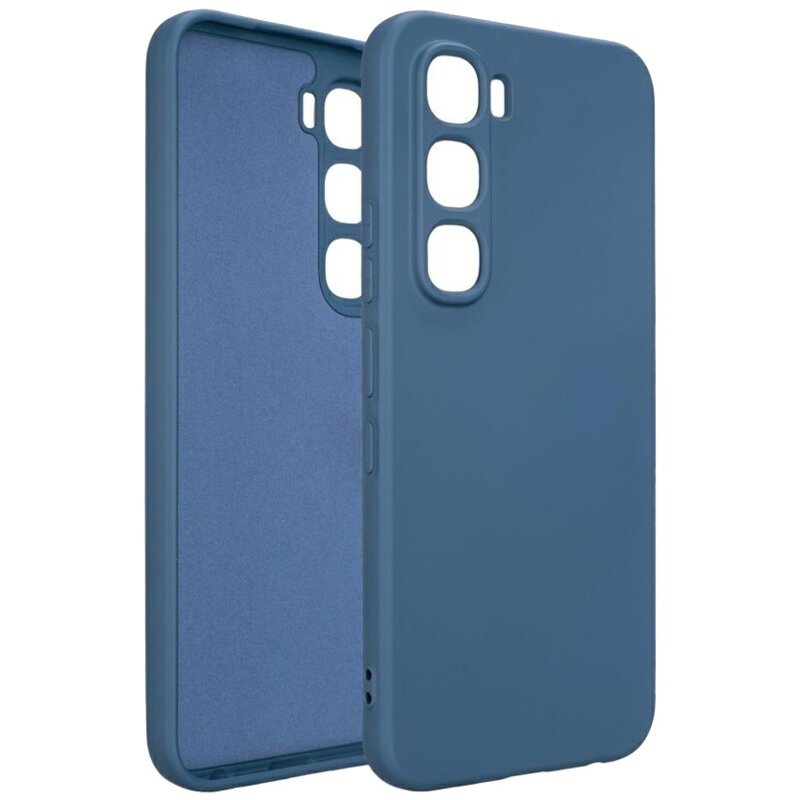 Etui BELINE Silicone do Infinix Hot 60 Pro Niebieski