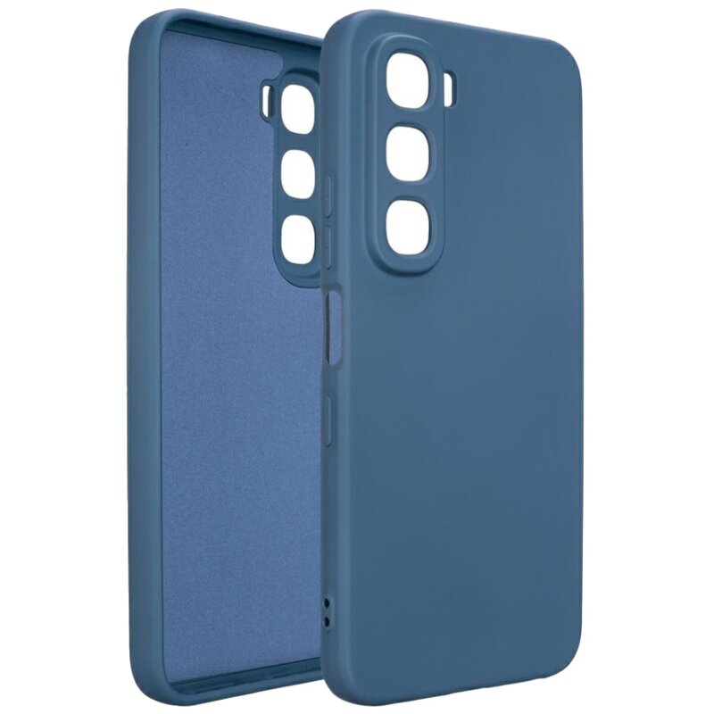 Etui BELINE Silicone do Infinix Hot 60 5G Niebieski