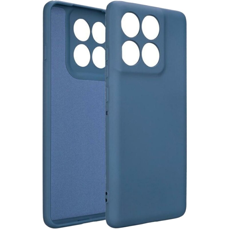 Etui BELINE Silicone do Motorola Edge 60 Pro Niebieski