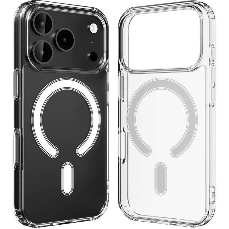 Etui MERCURY Jelhard MagSafe do Apple iPhone 17 Pro Przezroczysty