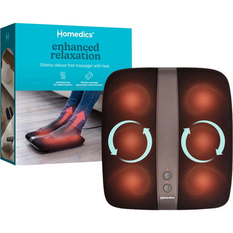Masażer do stóp HOMEDICS FM-TS12 Shiatsu Deluxe Czarny