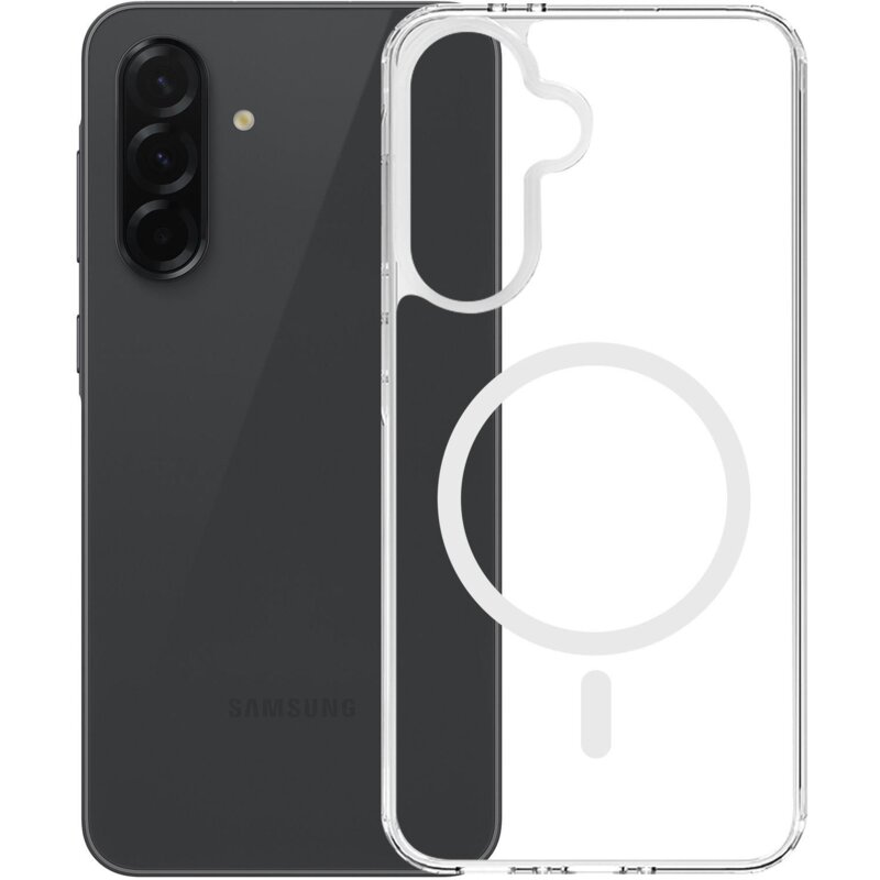 Etui 3MK Hardy LiqForce MagCase do Samsung Galaxy A37 Przezroczysty