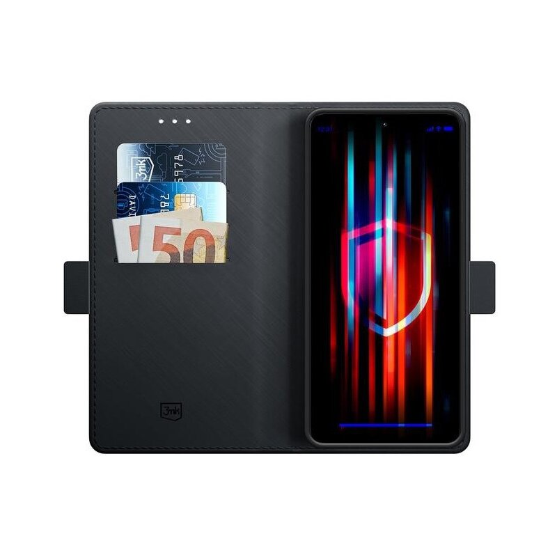 3mk Wallet Case do OnePlus 15 5G Czarny