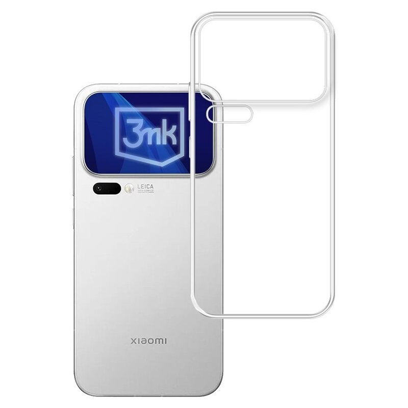 Etui 3MK Clear Case do Xiaomi 17 Pro Max Przezroczysty