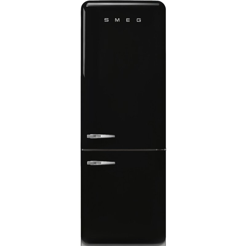 Smeg FAB38RBL6 Pełny No Frost 205cm Komora świeżości Czarny