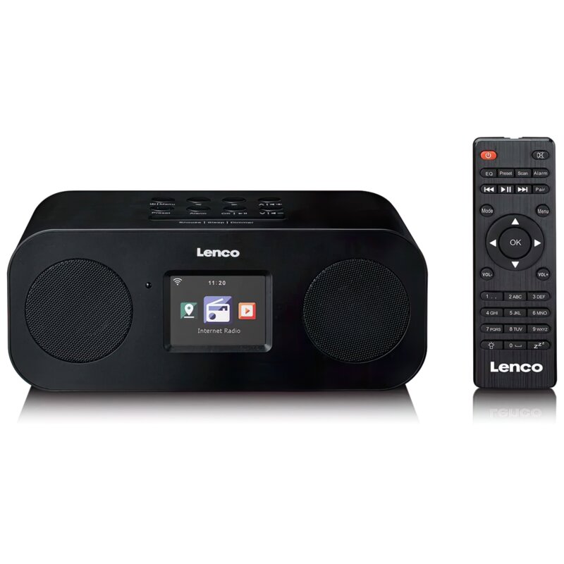 Radio internetowe LENCO DIR-121BK Czarny