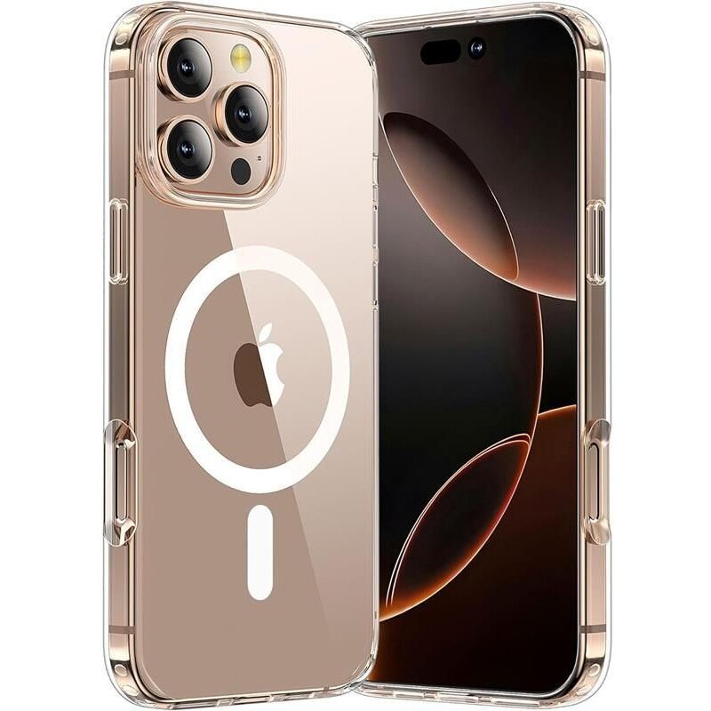 Etui TECH-PROTECT Flex MagSafe do Apple iPhone 16 Pro Max Przezroczyste