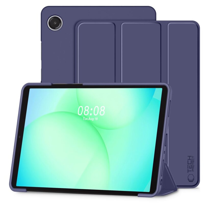 Etui na Samsung Galaxy Tab A9+/A11+ 11.0 TECH-PROTECT SmartCase Granatowy