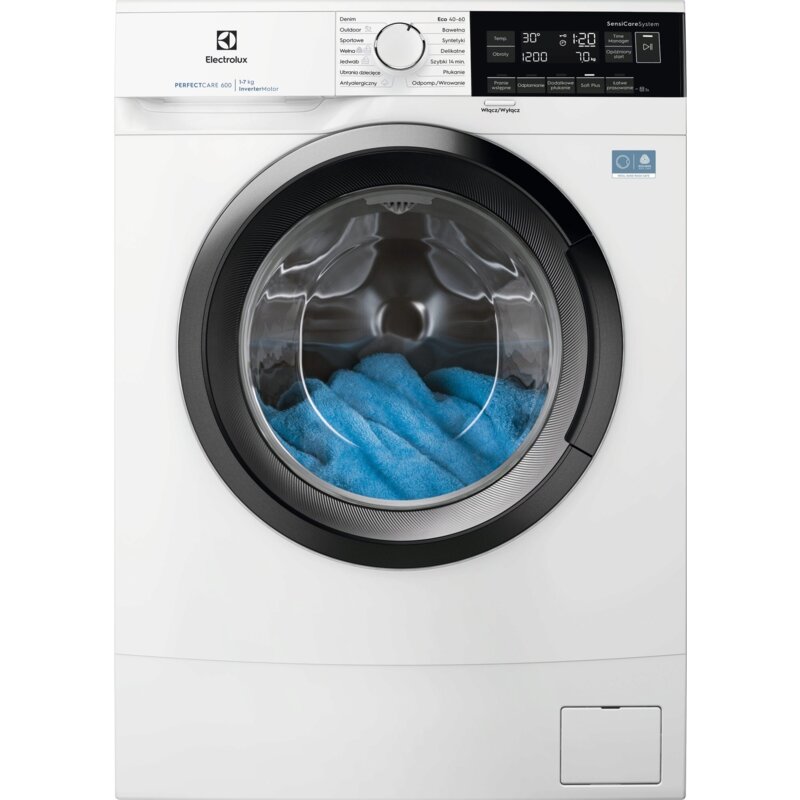 Pralka ELECTROLUX 600 SensiCare MEWS6F327DP 7kg Slim 48.2cm 1200obr
