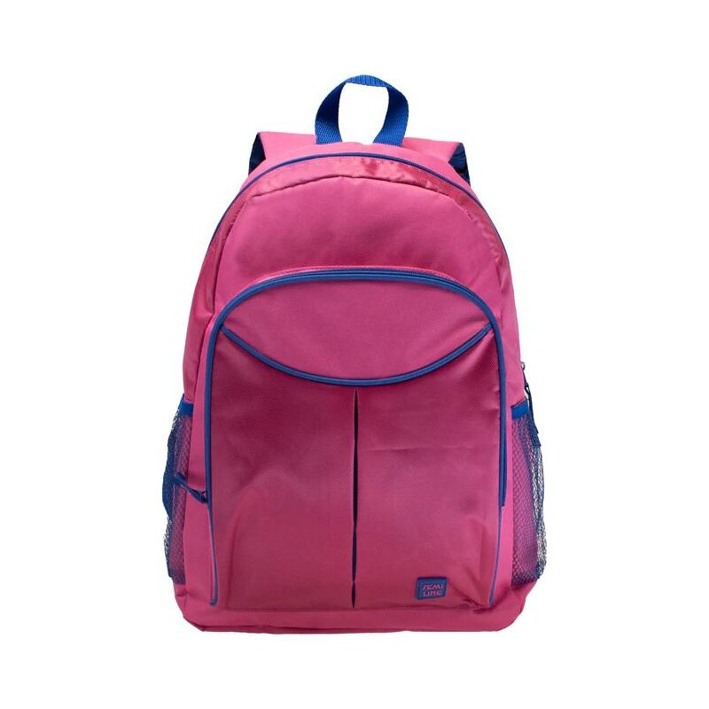 Plecak SEMI LINE J4916-3 Różowo-granatowy