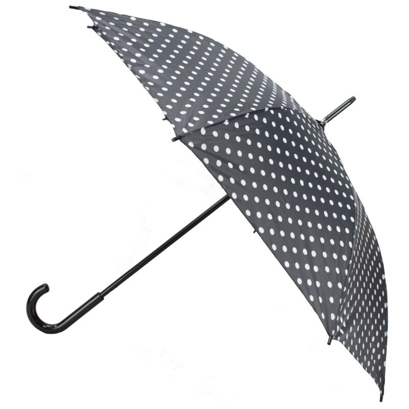 Parasol SEMI LINE L2037-3 Czarno-biały