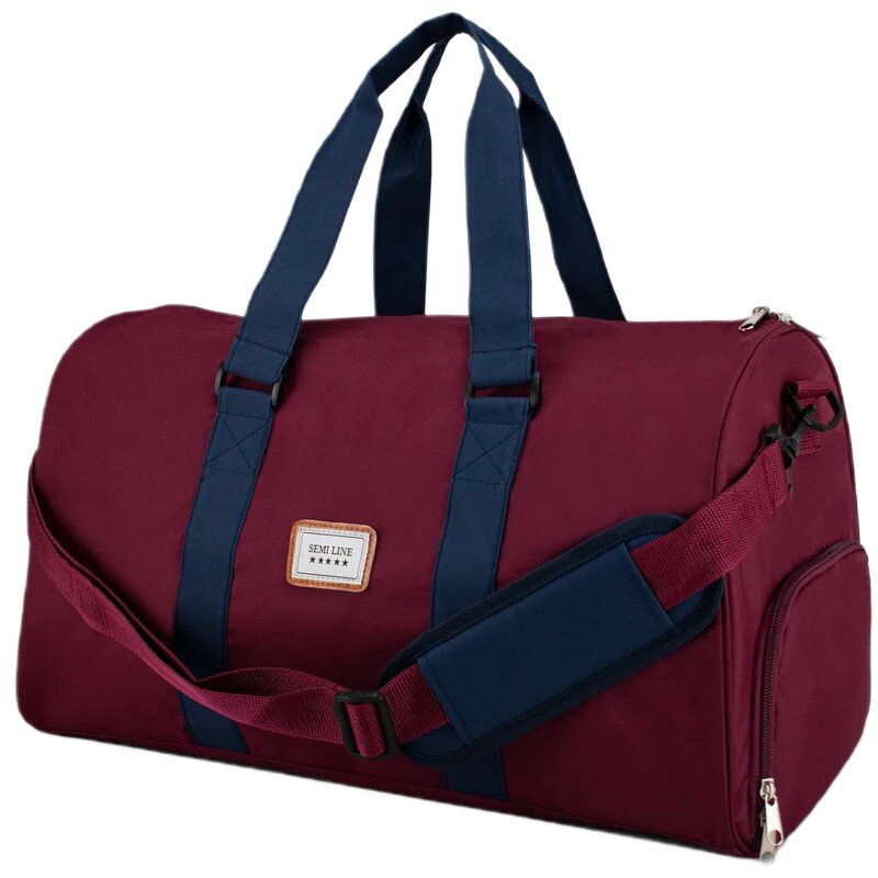 Torba SEMI LINE A3031 Bordowy