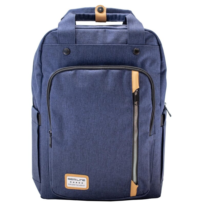 Plecak na laptopa SEMI LINE L2005-7 15.6 cali Granatowy